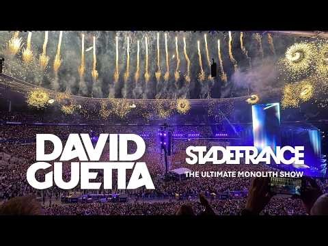 DAVID GUETTA - THE ULTIMATE MONOLITH SHOW Live - Stade de France n°1 - 11.06.2026