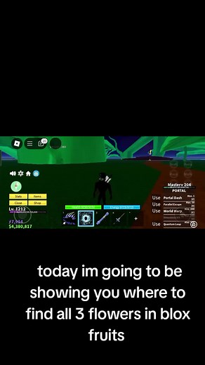 Find All Three Flower Locations in Blox Fruits