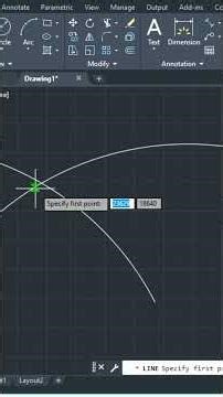Equilateral Triangle Arc intersecting method in AutoCAD