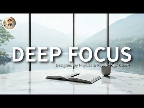 40Hz Deep Focus Pulse | High-Fidelity Cafe Ambience for Neural Productivity