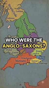 Who are the famous Anglo-Saxons? The Invasion That Created England. #history #vikings #anglosaxons