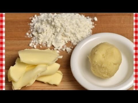 Beurre Manié ~ Thicken Soups and Sauces ~ How To Make Beurre Manié ~ Noreen's Kitchen Basics