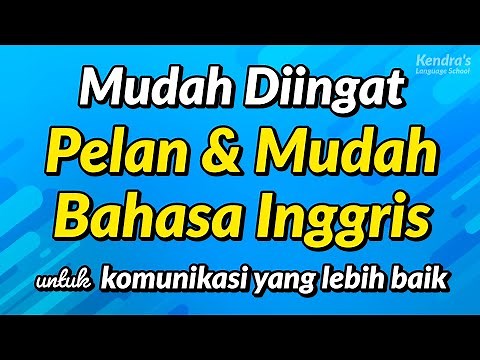 Mudah Diingat! Pelan & Mudah Latihan Percakapan Bahasa Inggris untuk komunikasi yang lebih baik