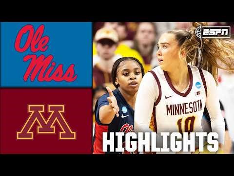 Round of 32: Ole Miss Rebels vs. Minnesota Golden Gophers | Full Game Highlights | NCAA Tournament