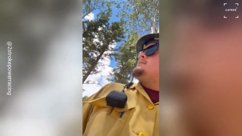 Massive Fire Rages in Arizona as Crews Battle Blazing Inferno