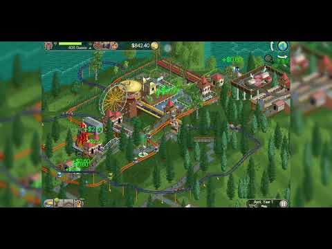 RollerCoaster Tycoon® Classic+ | Park 25 - Ruby 8 - Gentle Glen | Full Playthrough |  | No Commtry