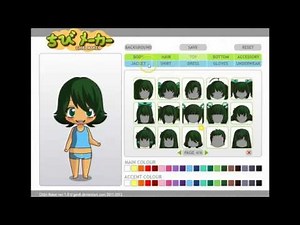 Chibi Maker (Game Walkthrough by GirlsGames.com)