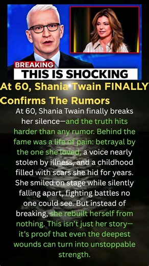 At 60, Shania Twain FINALLY Confirms The Rumors#shorts