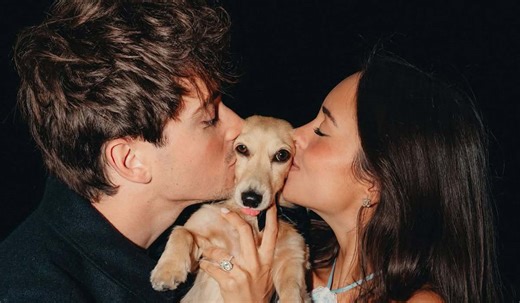 F1 star Charles LeClerc announces engagement but his dog is centre of attention