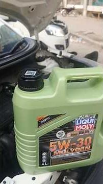 Honda BRV engine oil change Liqui moly 5W30 Molygen 👍