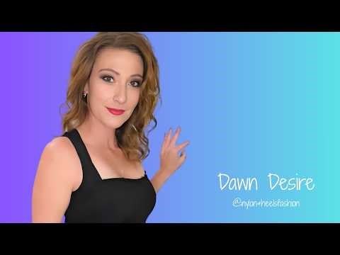 Dawn Desire | Nylon Elegance & Heels Fashion Inspiration