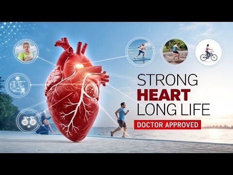 “Do These 5 Exercises Daily for a Healthy Heart ❤️”