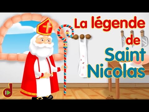 La légende de Saint Nicolas ⒹⒺⓋⒶ Chansons de Noël pour enfants