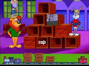 Reader Rabbit's Reading 1: Matchup Game, Level 2