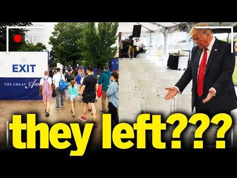 Watch Everyone WALK OUT of Trump Fair