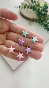 ⭐️ Clay tip: get a shiny finish with embossing powder I’m having so much fun creating pieces with these soft pastel embossing powder colors! You can use embossing on polymer clay just like Mica powder. The difference is that after baking embossing powder | Clay Repository