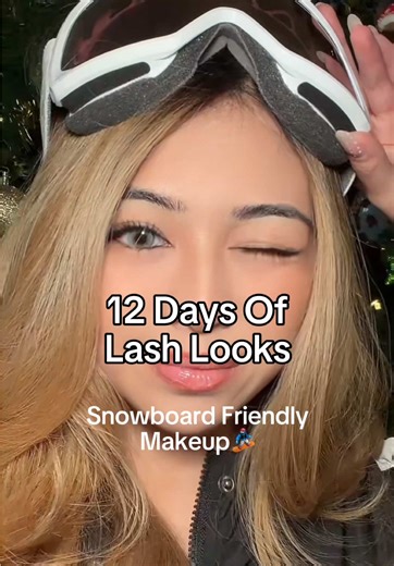 Snowboard-Friendly Lash Looks for Shredding Girlies