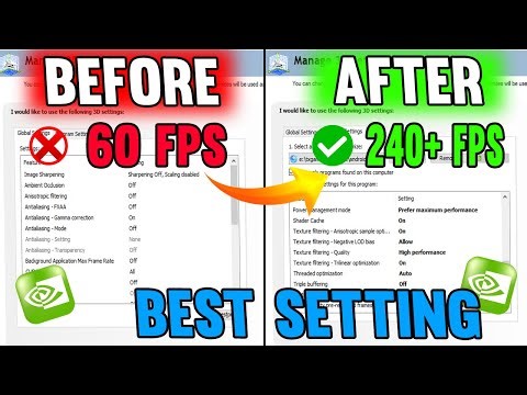 BEST Nvidia Control Panel Settings - Top Gaming Expert Reveals