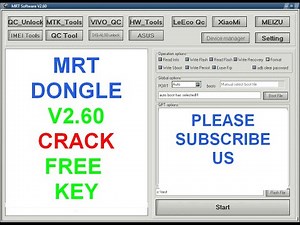 MRT Dongle Crack V2.60 WITH KEYGEN FREE