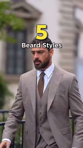 5 Beard Styles Every Man Must Try | Choose the Right Beard for Your Face Shape #menbeard