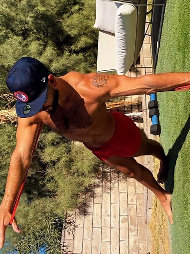 5.3K views · 285 reactions | BAND SIDE PLANK-UPS: Abs, Delts & Obliques #Fitness #Workout #Gym #Core #FitOver40 #ShouldersWorkout #Shoulders #ShoulderPain #AbsWorkout #ResistanceBands #CoreTraining #Obliques #HomeWorkout #BackPain | BJ Gaddour | Facebook