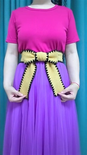 DIY Waist Bow Tutorial How to Tie a Ribbon Belt on a Dress
