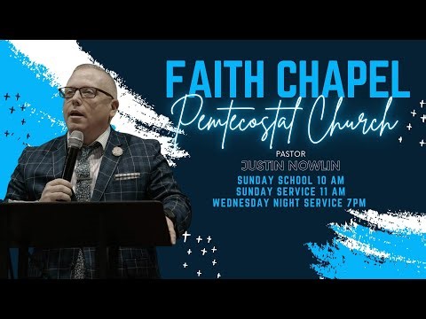 Sunday Morning Service with Pastor Justin Nowlin. 1/11/2026
