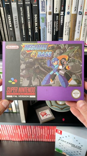 Mega Man & Bass SNES PAL Custom Edition 🇪🇺 | Unreleased European Style Release