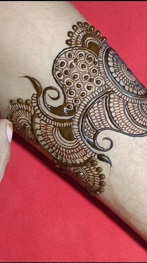 Stylish Arabic Mehndi Design |#mehndi #hennadesign #fronthandmehndi