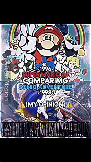 Comparing Super Mario 64 with Sonic Adventure