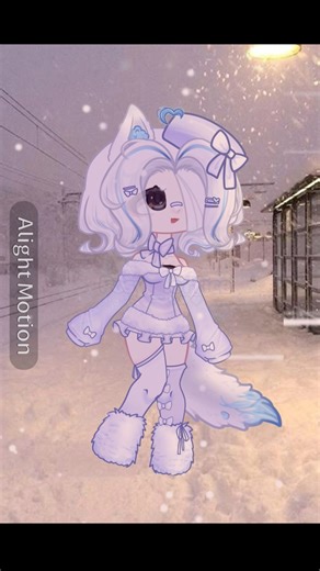 snow|°•. ❄️ #gacha #alightmotions#glmm #memes #ibispaintx