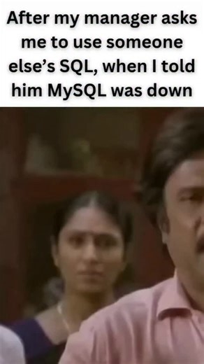 Fosnix - Linux community | Manager logic: ‘Just borrow someone else’s SQL, it’s the same thing right?’ 🤦‍♂️ Meanwhile me, staring at a query from another universe… 🥲... | Instagram