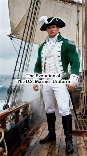 US Marines Uniform Evolution (1775 - 2024) | 250 Years of Fashion #fashionevolution #fashionhistory