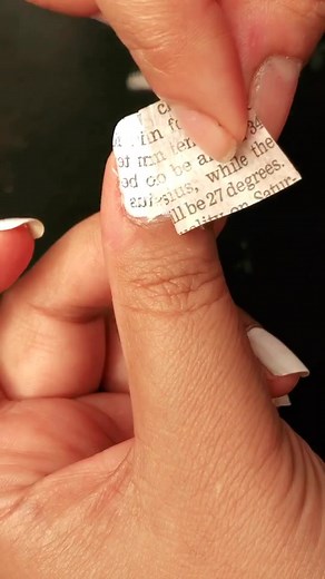 newspaper #nailart #krvillage #diy #makeuphacks #newspapernailart #nails