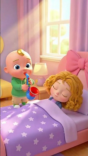 Baby Wake Up Song for Toddlers | Get Out of Bed | Kid TV #shorts #babyvideo #nurseryrhymes