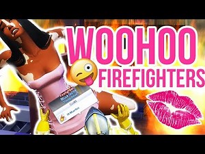 I Burned Down Houses to Woohoo FireFighters!! // The Sims 4