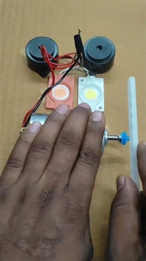 #dcmotor⚙️⚙️⚙️ LED light speaker🔊🔊🔊