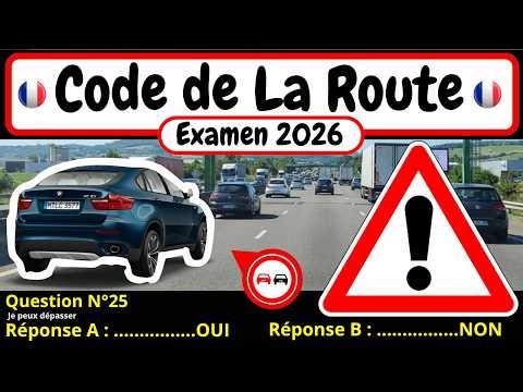 ✅ TEST GRATUIT DU CODE DE LA ROUTE 2026 🚗 #217