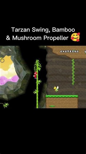 Jump, Swing & Fly Mario! #mario #nintendo #retrogaming