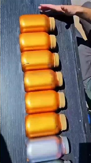 Epic Bottle Smash & Color Explosion Compilation!#short#satisfying #colorbomb