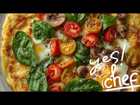 Delicious Veggie Crepes Recipe | Quick & Healthy Meal Idea