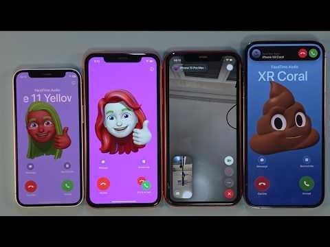 facetime incoming call &outgoing call iphone 16 iphone xr iphone 12mini iphone 14pm