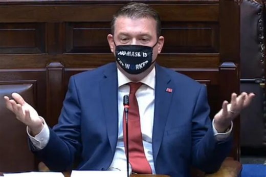 Taoiseach and Labour leader clash in Dail over self-isolation confusion