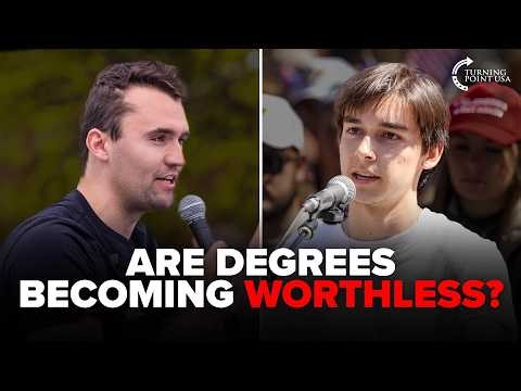 Is College Worth It? Charlie Kirk Debates the Value of a College Degree