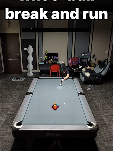 Ultimate Break and Run in Billiards
