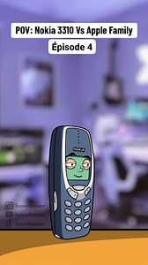 54K views · 1.9K reactions | Nokia 3310 vs Apple Family Épisode 4 #animation #drole #humour #funnyvideos | Havefunzer | Facebook
