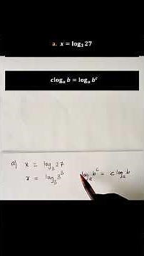 Solving logarithmic equations using the properties of logs| Grade 11 math Ontario