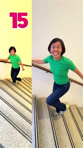 Subiendo las escaleras 😯 Podré llegar a la cima? #123andres #cancionesinfantiles