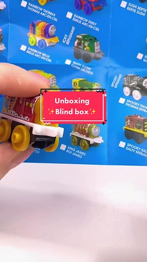 Thomas&Friends Mini Blind Bag Unboxing#unboxing #toys #fyp #blindbag #cute #thomas