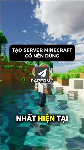 SHOULD WE USE PAPER TO BUILD A MINECRAFT SERVER?